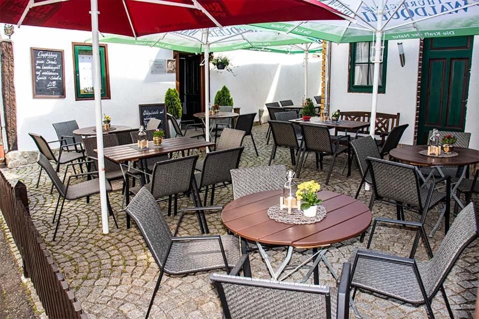 Pension Goldener Zwinger Meiningen Extérieur photo